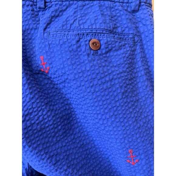 Brooks Brothers Red Fleece Anchor Seersucker Pants W31 L32.5 Sailor Core Nautica - Picture 9 of 16